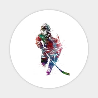 Hockey player #hockey #sport Magnet